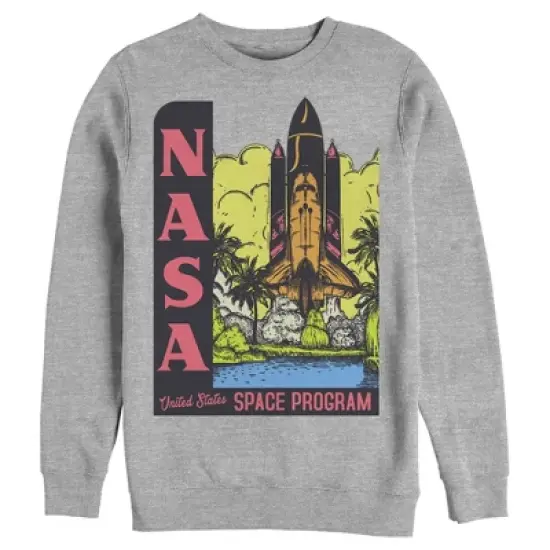 Men's NASA Bold Space Program Sweatshirt image {2}