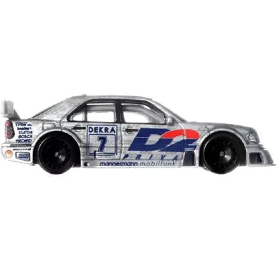 1994 Mercedes-AMG C-Class #7 Silver DTM Touring Car "Deutschland Design" Series Diecast Model Car by Hot Wheels image {1}