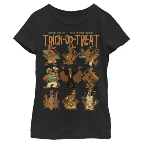 Girl's Scooby Doo Trick-Or-Treat T-Shirt image {2}