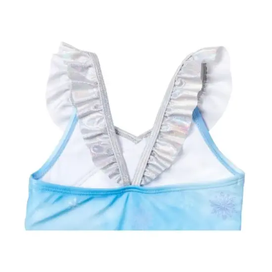 Disney Frozen Elsa Anna Girls One Piece Bathing Suit Toddler image {5}
