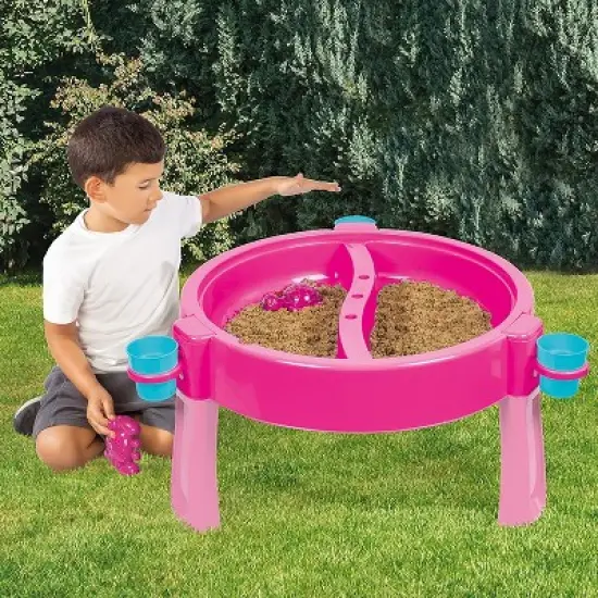 Dolu: 3-In-1 Water & Sand Activity Table - Unicorn, Pink, Blue - Ages 2+ image {4}