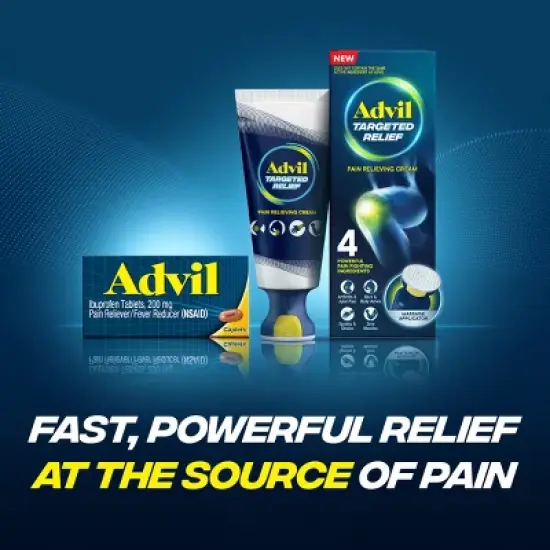 Advil NSAID Pain Relieving Ibuprofen Caplets - 24ct image {8}