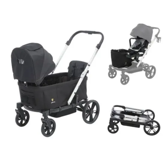 Unilove Trio Trolley Stroller Wagon - Silver image {9}