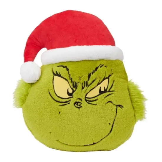 The Grinch Throw Pillow image {3}