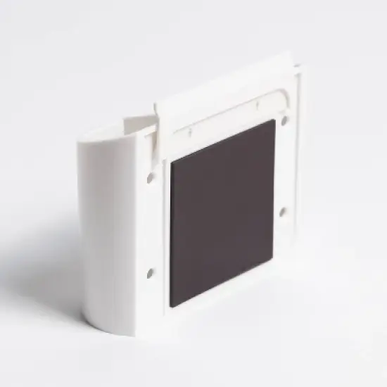 U Brands Utility Cup Magnetic Storage GRUV White: Magnetic Pen Holder for Whiteboard & Locker, Plastic Presentation Board Accessory image {4}