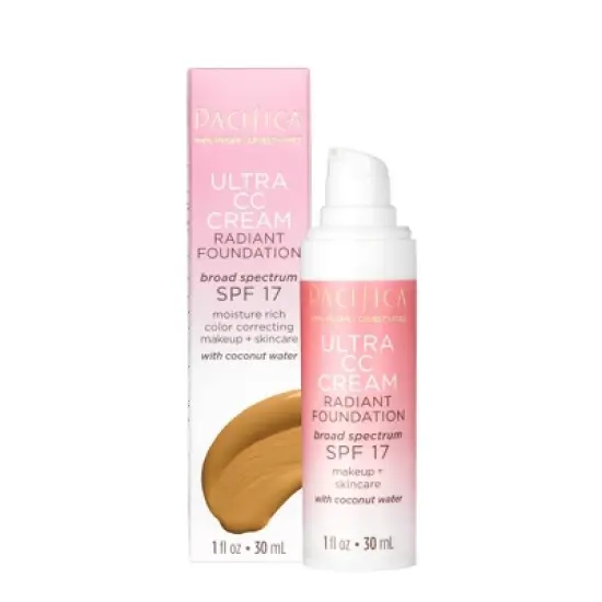 Pacifica Ultra CC Cream Radiant Foundation - 1 fl oz image {8}