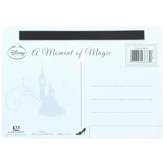 Monogram International Inc. Disney Cinderella 3D Motion Picture Card Magnet image {2}