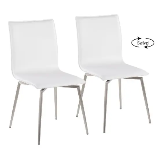 Set of 2 Mason Contemporary Dining Chairs - LumiSource image {10}