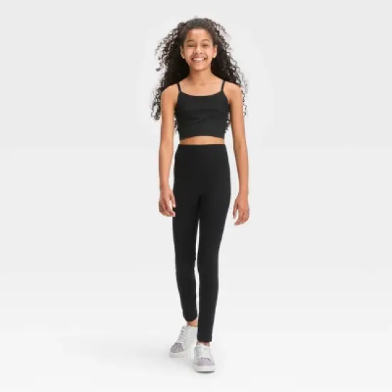 Girls' Seamless Leggings - art class&trade; image {2}