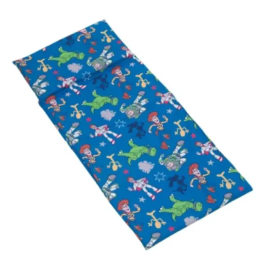 NoJo Disney Toy Story Blue and Green Preschool Nap Pad Sheet image {4}
