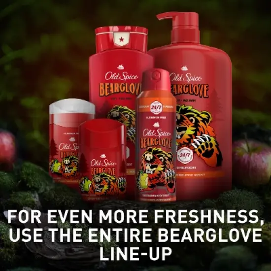 Old Spice Wild Collection Bearglove Body Wash Pump - 33.4 fl oz image {7}