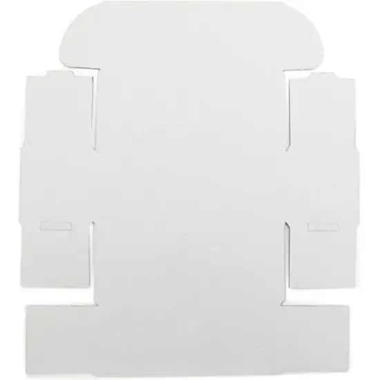 Stockroom Plus 60-Pack White Kraft Corrugated Mailer, Small Shipping Boxes Mailing Box (2 x 5 x 2 in) image {3}