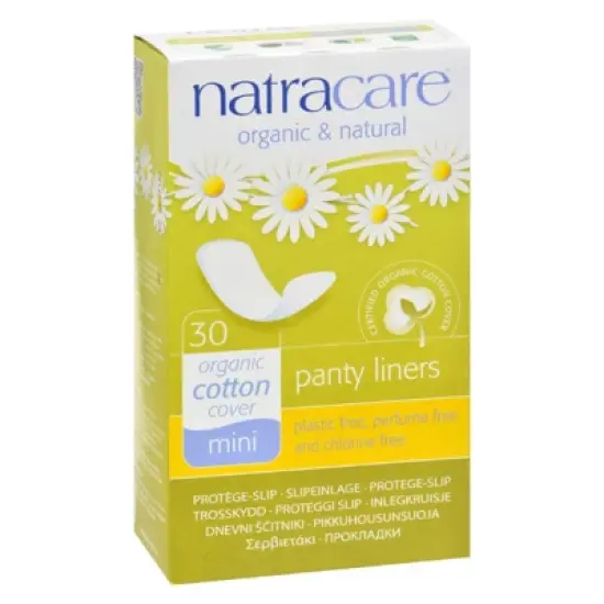 Natracare Organic Cotton Panty Liners Mini - 30 ct image {4}