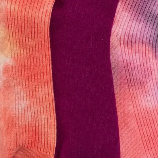 MUK LUKS Women's 3 Pack Crew Sock image {2}