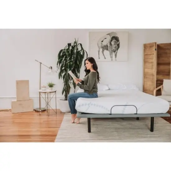 PAGED 8" Memory Foam Mattress Queen Size Mattress with High Density Base Foam for Bedroom image {4}