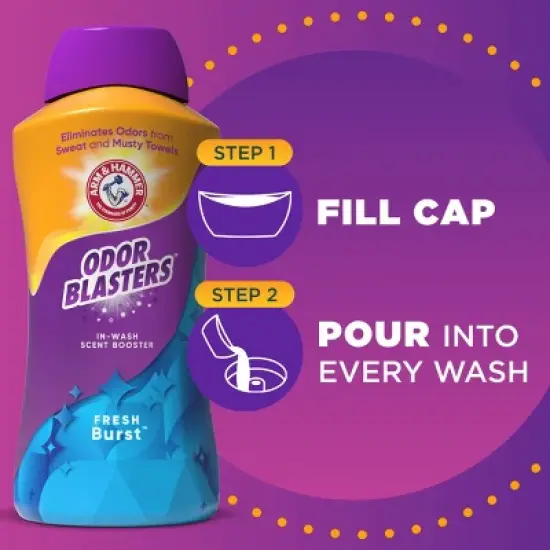 Arm & Hammer In Wash Freshness Booster Odor Blasters - 45oz image {9}