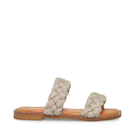 Madden Girl Park Braided Rhinestone Sandal image {4}
