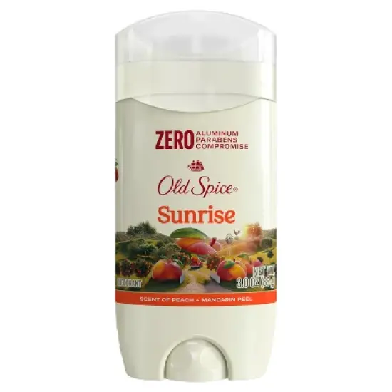 Old Spice Deodorant - Sunrise - Peach and Vanilla Scented - Aluminum-Free 3oz image {1}