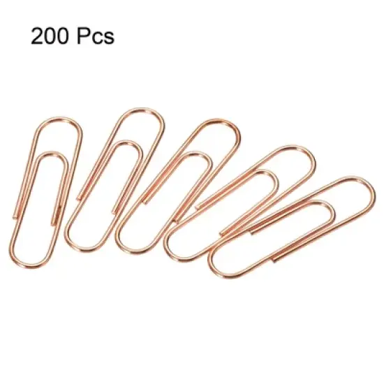 Unique Bargains Small Metal Prevent Tearing Pages Home Office Paper Clip image {2}
