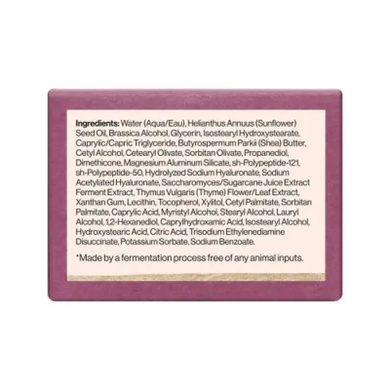 Honest Beauty Ageless Firm and Smooth Cream with Vegan Collagen and Hyaluronic Acid - 1.7 fl oz image {5}