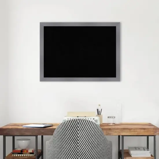 30"x22" Edwin Framed Magnetic Board - Amanti Art image {6}