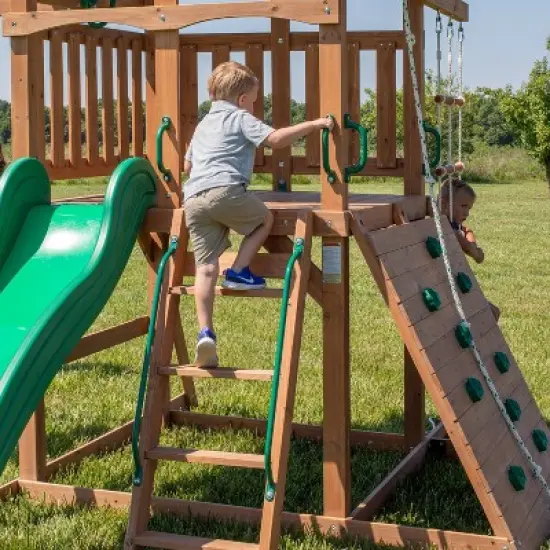Backyard Discovery Cloud Peak Swing Set image {3}