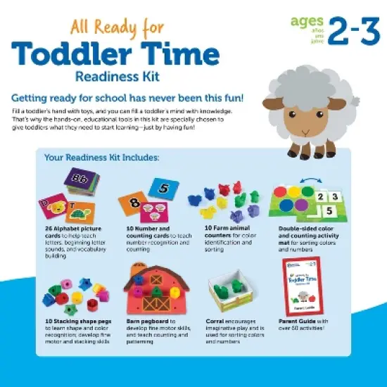 Learning Resources All Ready for Toddler Time Activity Set image {4}