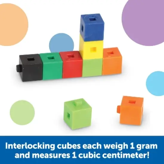 Learning Resources Gram Unit Cubes, Set of 1000, Ages 6+ image {1}