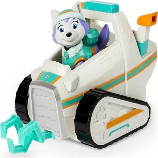 Paw Patrol Everest's Rescue Snowmobile, Vehicle & Figure image {1}