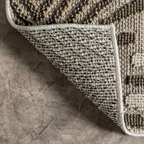 nuLOOM Mandie Modern Zebra Indoor/Outdoor Patio Area Rug image {6}