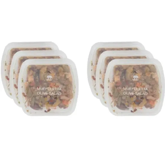 Divina Muffuletta Olive Salad - Case of 6 - 7.4 oz image {2}