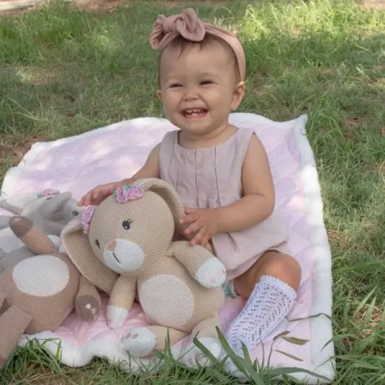 Living Textiles Baby Stuffed Animal - Belle Bunny image {1}