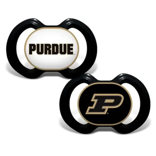 BabyFanatic Officially Licensed Unisex Pacifier 2-Pack - NCAA Purdue Boilermakers image {4}