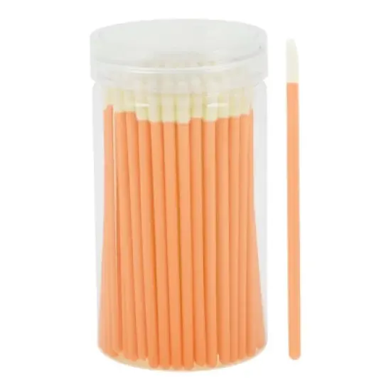 Unique Bargains Disposable Barreled Solid Rod Lip Brush 100 Pcs image {9}