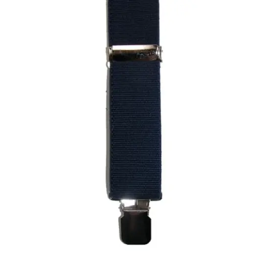 CTM Men's Terry Casual Elastic Clip-End 1 1/2 Inch Suspenders image {2}