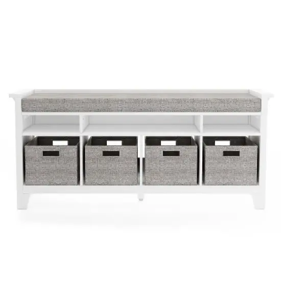 Martha Stewart Living and Learning Kids' Storage Bench image {4}