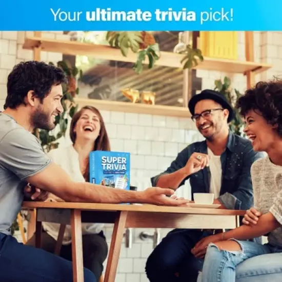 The World Game Super Trivia - Trivia Game for Adults with 1100 Questions: Memory Skills, 2-6 Players, 30-40 Min Play image {6}