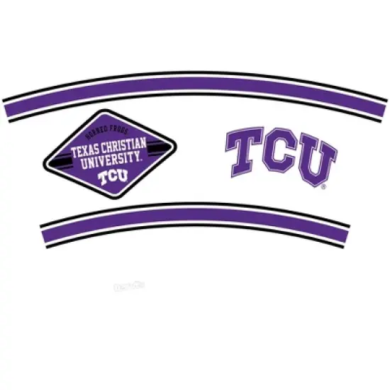 NCAA TCU Horned Frogs 24oz First String Classic Tumbler image {1}