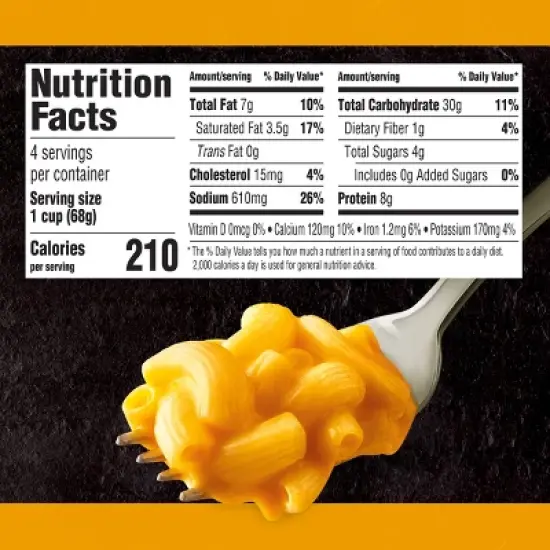 Cracker Barrel Sharp Cheddar Mac and Cheese Cups Dinner - 9.56oz/4ct image {4}
