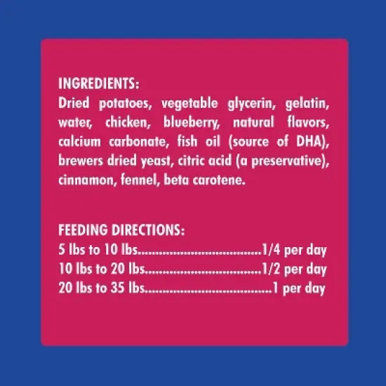 N-Bone Puppy Teething Rings Barbecue Flavor Grain-Free Rawhide Alternatives and Dental and Hard Chews Dog Treats - 7.2oz image {4}