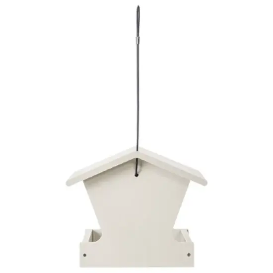 Birds Choice GSHF200 Medium Hopper Feeder: Weather-Resistant, No Assembly, Wall/Pole Mount image {3}