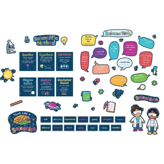 Teacher Created Resources Science Talk Bulletin Board Set 60/Set (TCR6627) image {2}