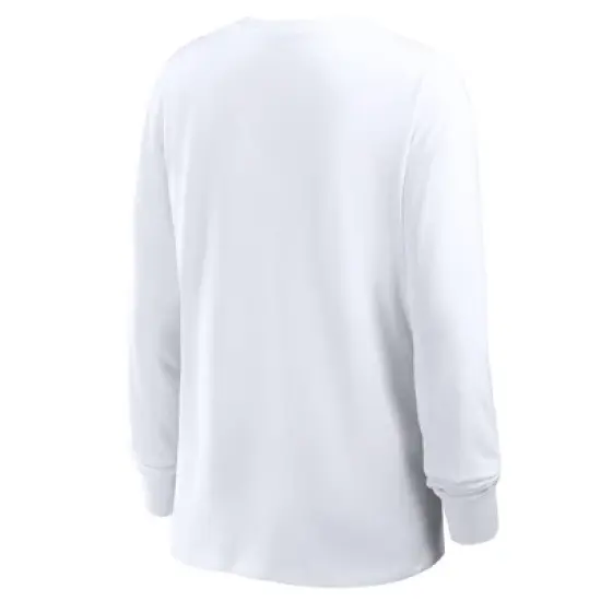 NCAA Miami Hurricanes Women's White Long Sleeve T-Shirt image {1}