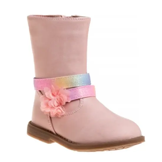 Laura Ashley Toddler Boots With Flower Detail image {5}