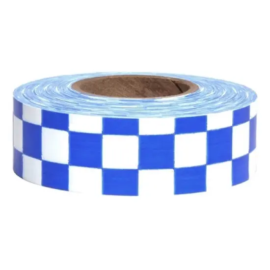 Sew On High Visibility Reflective Tape - Checkered image {2}