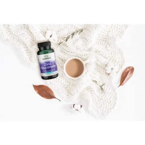 Swanson Mineral Supplements Zinc Gluconate 30 mg Tablet 250ct image {2}