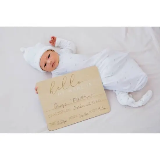 Pearhead Baby Welcome Sign image {3}