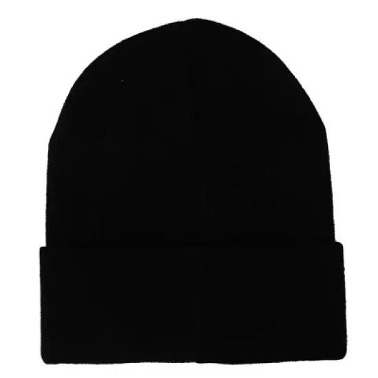 Harry Potter Embroidered Logo Gryffindor Lion Black Cuffed Beanie hat image {2}