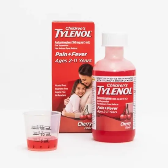 Children's Tylenol Pain + Fever Relief Liquid - Acetaminophen - Cherry - 4 fl oz image {7}