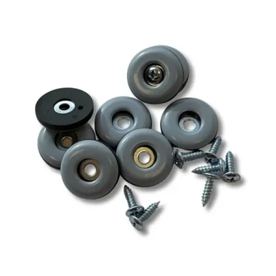 Magic Sliders 8pk Rectangular Adhesive Sliders image {3}